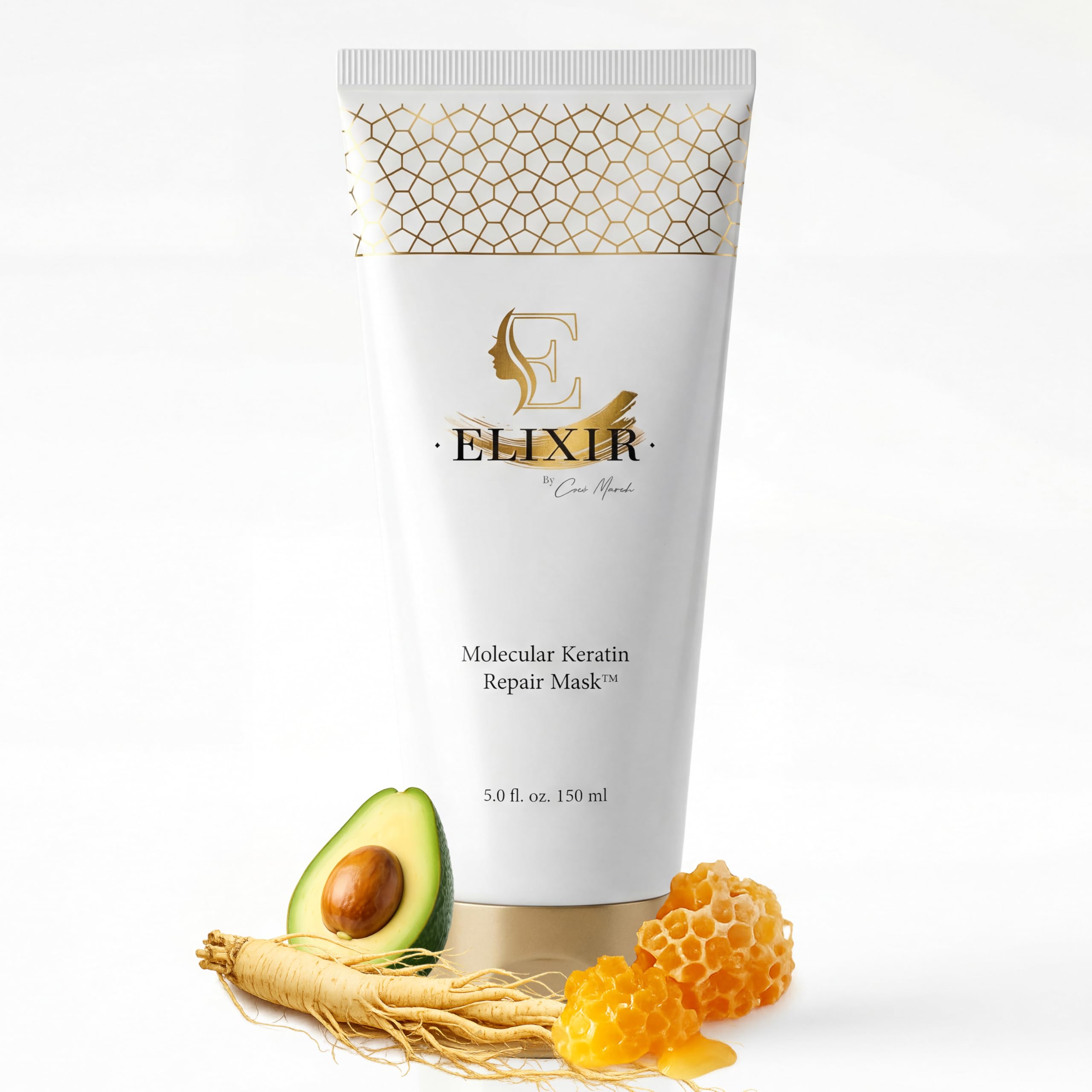 Amazon.com: Elixir by Cocó March Silk Keratin Hair Mask for Dry